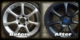 Rim Restoration Powder Coating